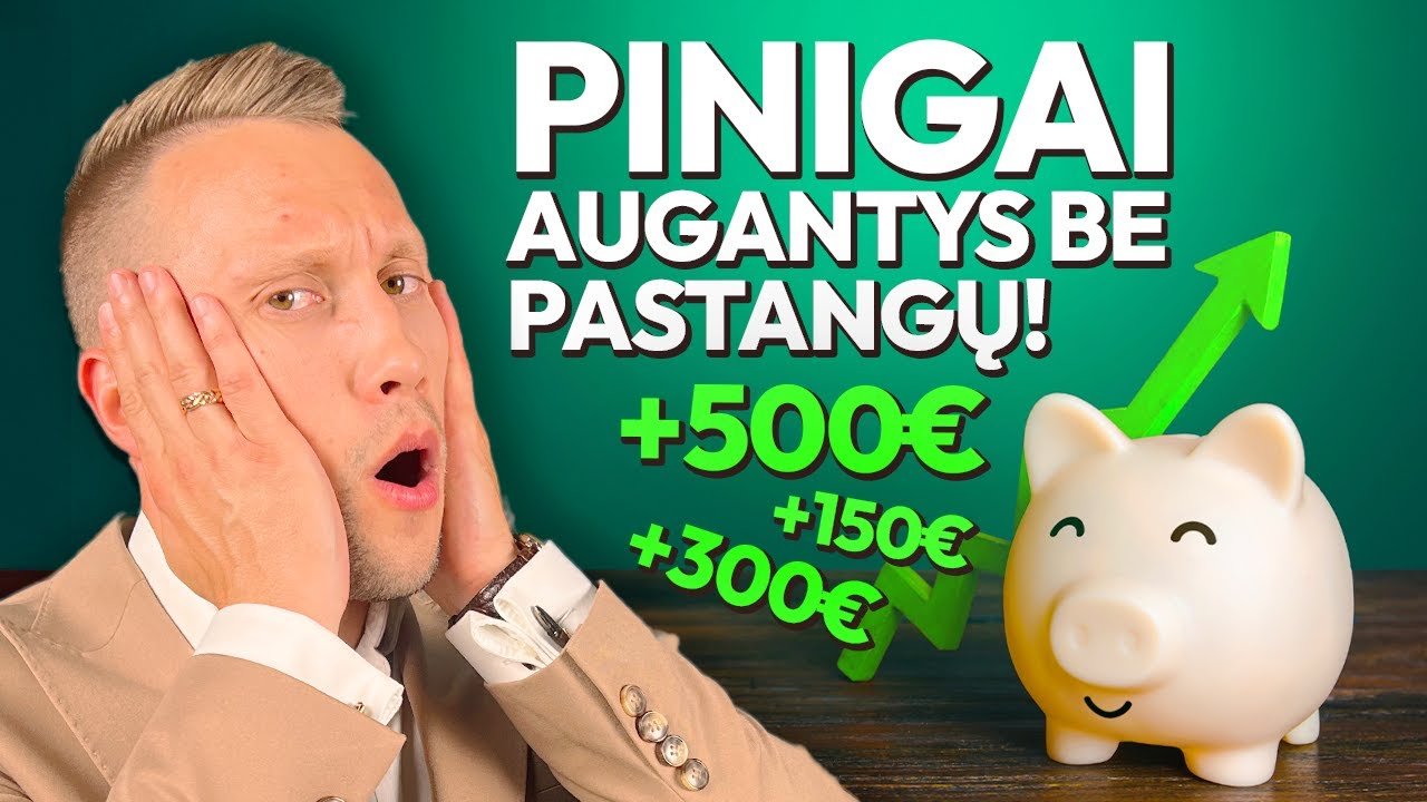 Kaip UŽDIRBTI iš gulinčių pinigų. GERIAUSIAS būdas