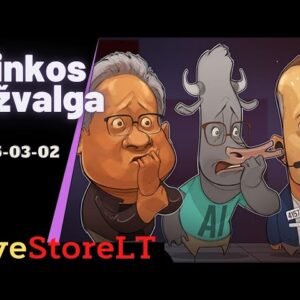 JAV akcijų rinkos savaitės apžvalga | Naujienos | Idėjos #nvda  #pltr #tsla  #aapl #intu #smci #hd