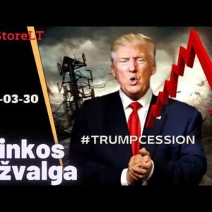 JAV akcijų rinkos savaitės apžvalga, idėjos #trump #gold #tariffs #tsla #google #nvda #avgo #cnxc