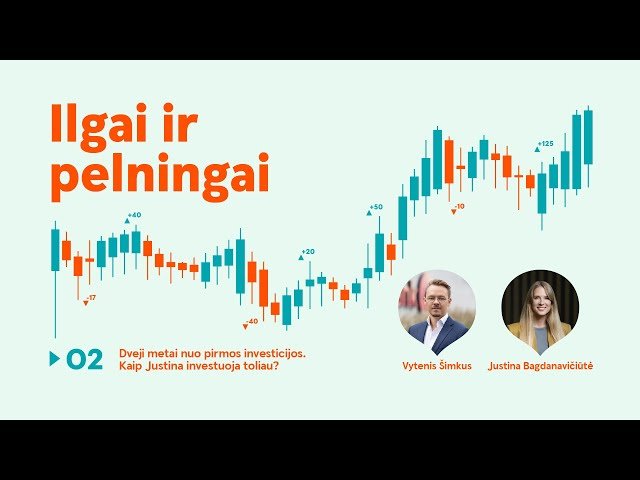 Ilgai ir pelningai #2: Dveji metai nuo pirmos investicijos. Kaip Justina investuoja toliau?