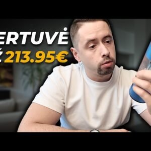 Nusipirkau Buteliuką už 213,95 € – To Nesitikėjau