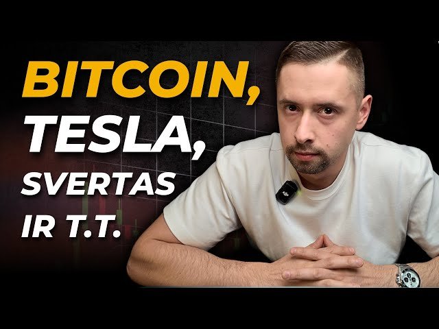 #74 Q&A – Tesla Kritimas, Ateities Perspektyvos, BITCOIN, Svertiniai ETF’ai ir kt.