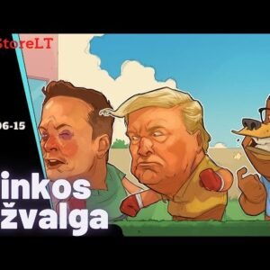 JAV akcijų rinkos savaitės apžvalga, idėjos #trump #musk #china #iran #israel #tsla #orcl #dow