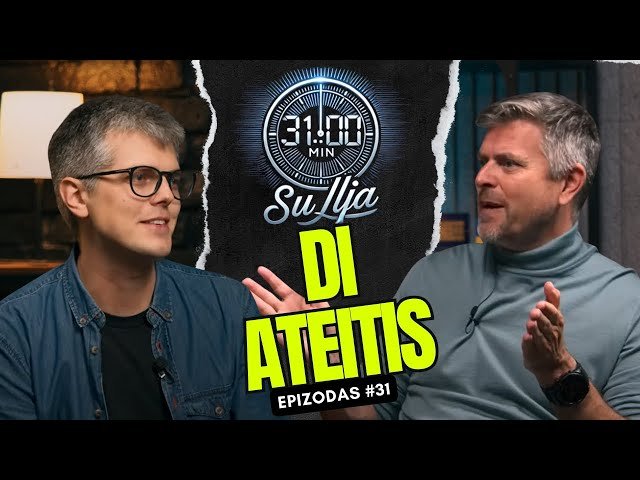 31 minutė su Ilja Laurs: Deividas Matačiūnas – apie tai, ko (dar) nesuprantame DI pasaulyje | #31
