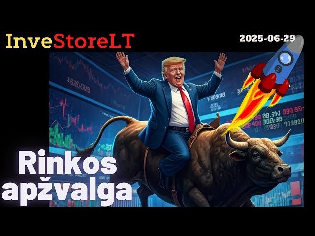 JAV akcijų rinkos savaitės apžvalga, idėjos #trump #pltr #eqix #amgn #tsla #nvda #mu #nke