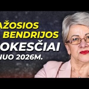 Kaip keičiasi MAŽOSIOS BENDRIJOS mokesčiai nuo 2026 METŲ?