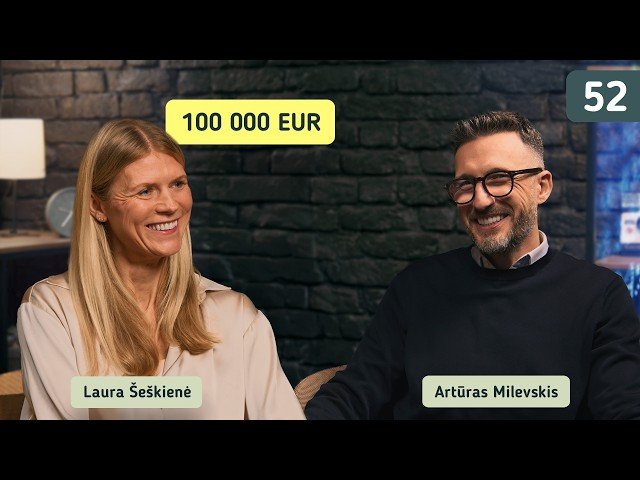 Moterys investuoja: kaip per 8 metus pasiekti 100 000 EUR portfelį? | Laura Šeškienė | #52