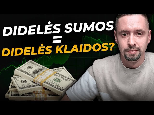 Kaip pradėti investuoti dideles sumas?