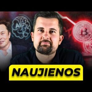 Finansų naujienos – Nukritusi BITCOIN vertė | Pasibaigusi AI euforija | TRILIJONO paketas ir kita