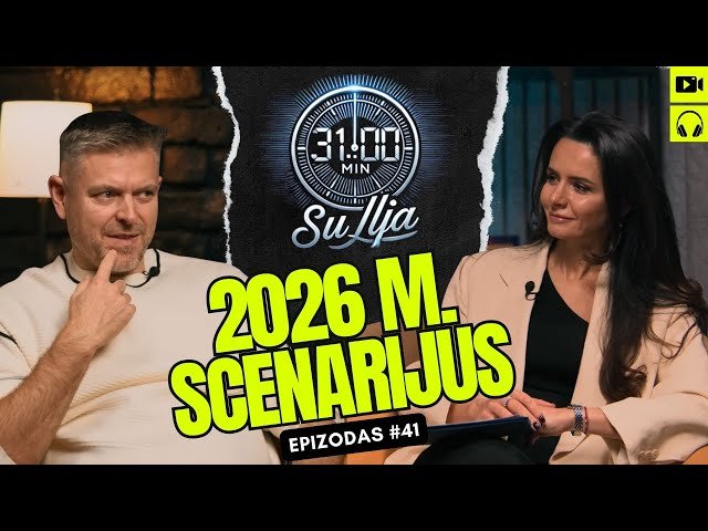 31 minutė su Ilja Laurs: kodėl 2026-ieji taps didžiausiu technologiniu lūžiu | #41