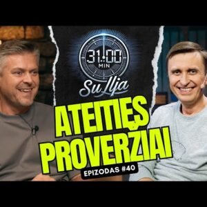 31 min. su I.Laurs: apie laukiamą DI „įsikūnijimą”, branduolinę sintezę bei vaistus nuo senėjimo|#40