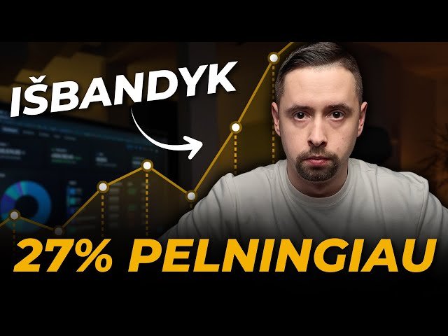 Kaip aplenkti S&P500, investuojant į S&P500?