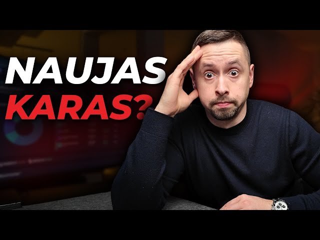 Kaip rinka reagavo į naują karinį konfliktą, dirbtinis intelektas, turtingiausi žmonės | Naujienos