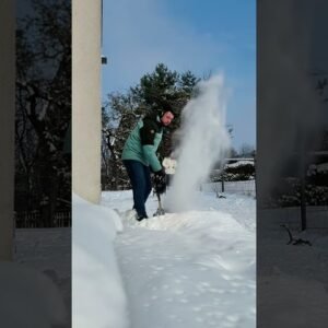 Išbandau elektrinį sniego kastuvą | Grunder QT3100C. Nepirkit jeigu…