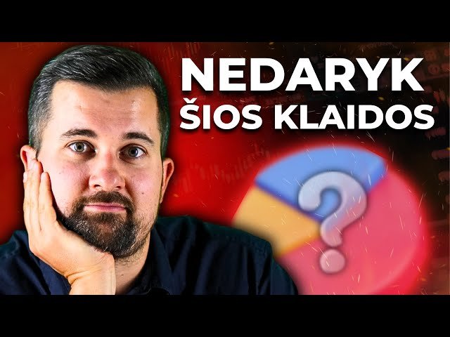 3 Geriausi ETF’ai PASYVIAM investuotojui (2026)