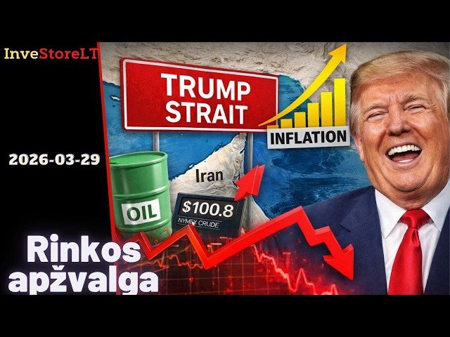 JAV rinka šią savaitę | Naftos šokas ir Trump veikmai