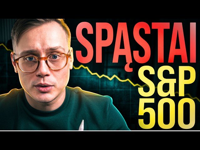 S&P-500 GRĖSMĖ 2026:   3 Klaidos pradangins jūsų pinigus  ️