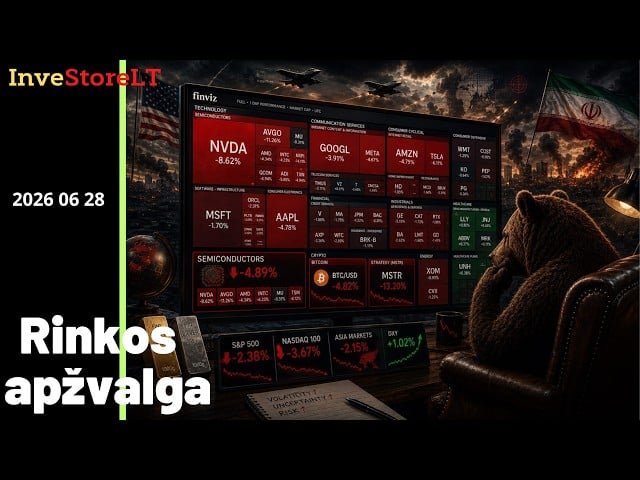 Savaitės rinkų apžvalga: kas iš tikrųjų judino rinkas?