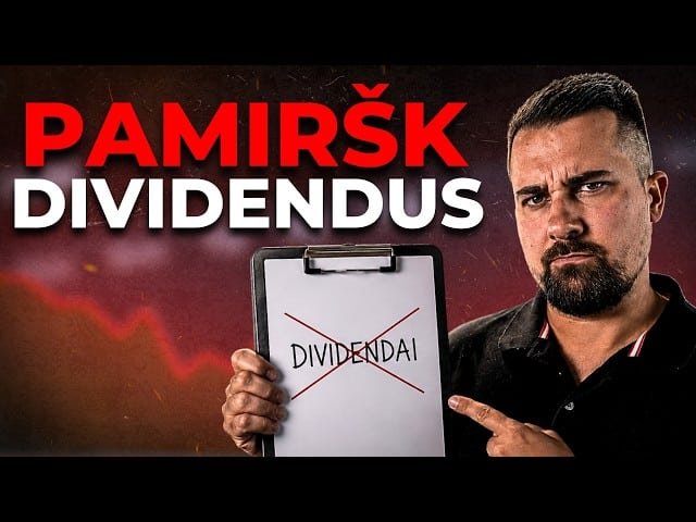 Dividendų SPĄSTAI investicinėje sąskaitoje