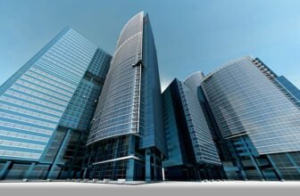 skyline, skyscraper, skyscrapers, building, architecture, city, high, urban planning, towers, 3d, rendering, banks, building, building, building, building, building