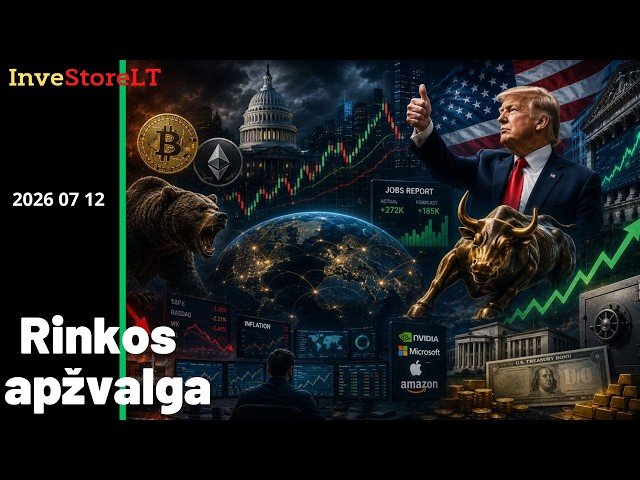 Rinka Nebijo Nieko? | Savaitės rinkų apžvalga