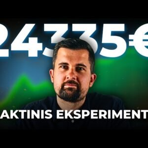Investuoju 2000€ į NAUJĄ KOMPANIJĄ | Praktinis eksperimentas (47)