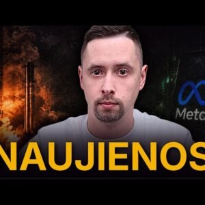 Meta 1,4 trln. bauda, AI investicijos, SpaceX analitiko vertinimas ir kt. | Naujienos