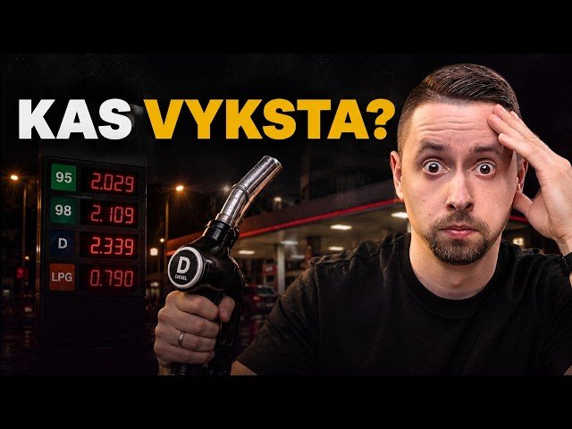 Nafta pinga, o kuras brangsta. Kas čia vyksta? | Naujienos